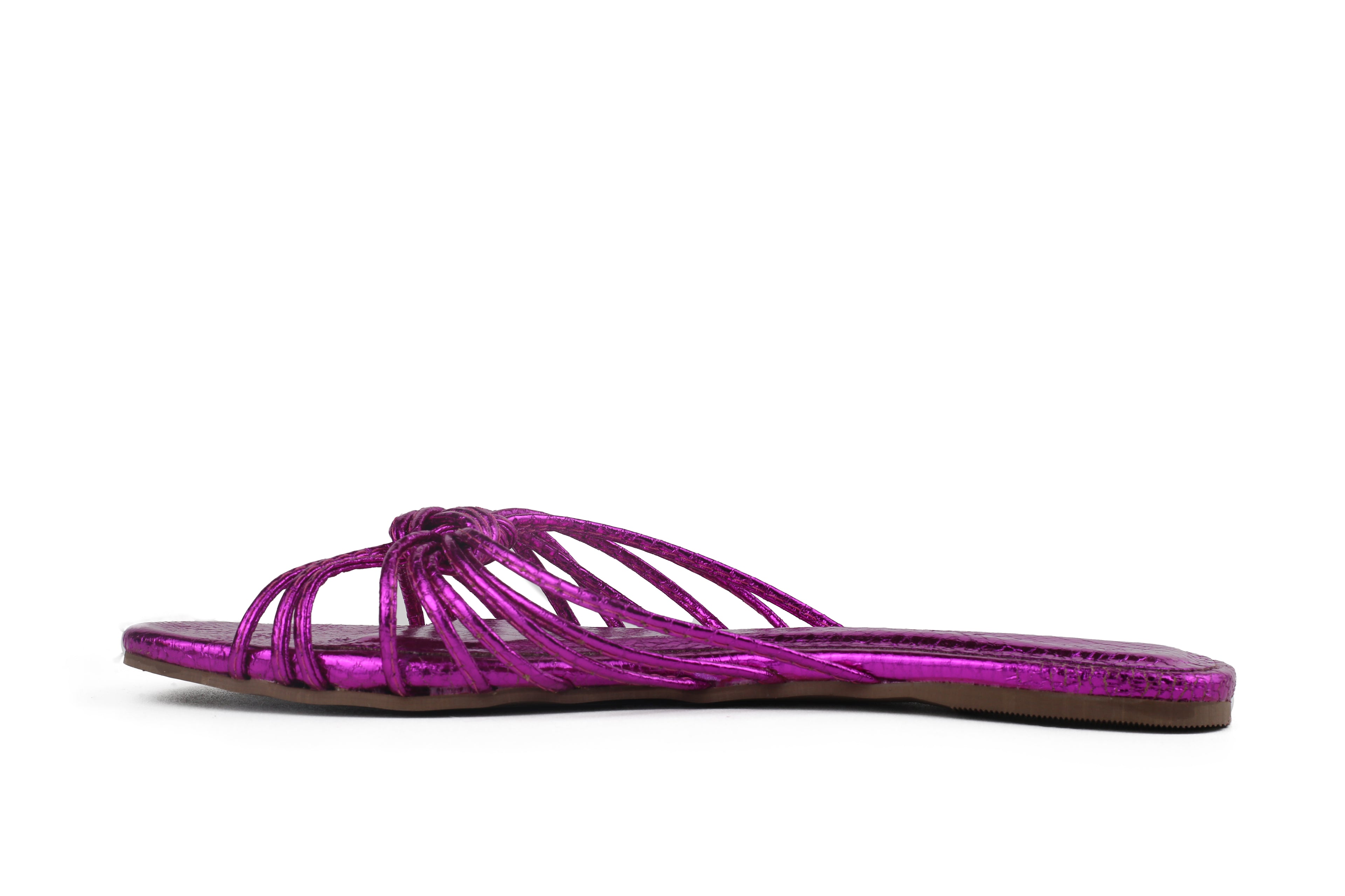 Rasteira Mommy Salto Baixo Rosa