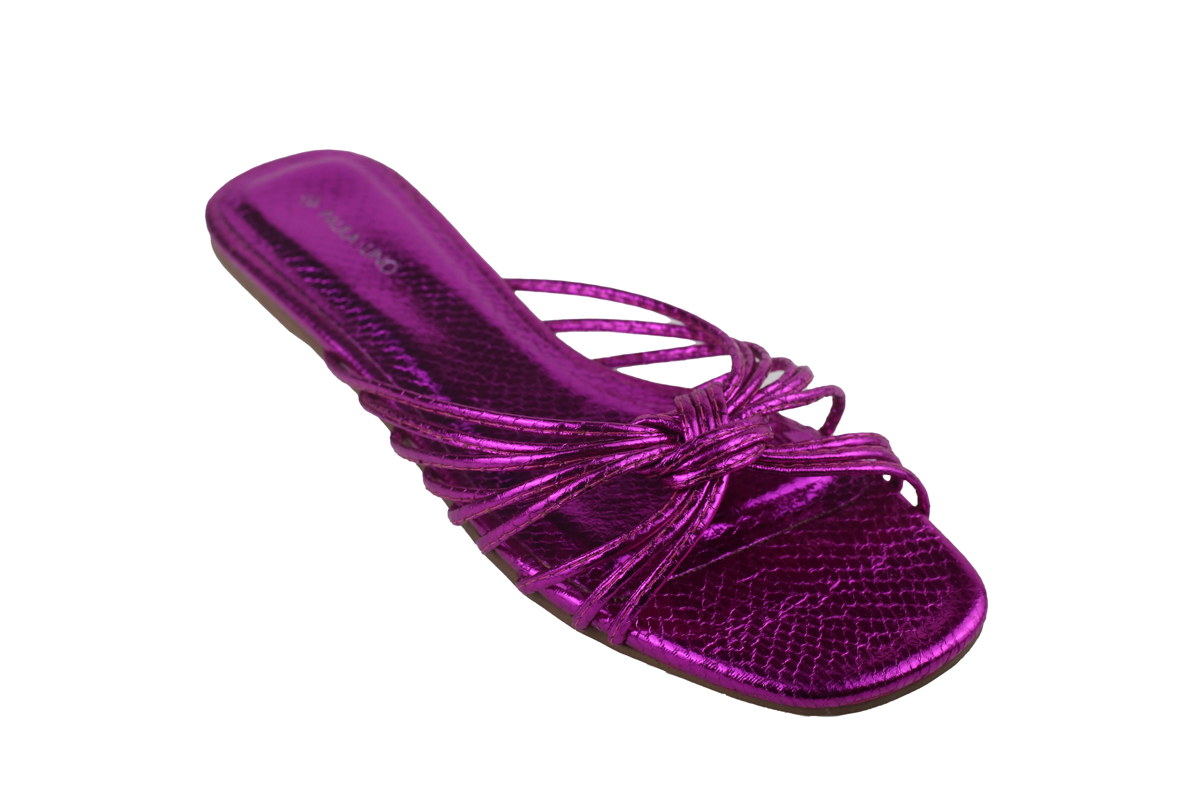 Rasteira Mommy Salto Baixo Rosa