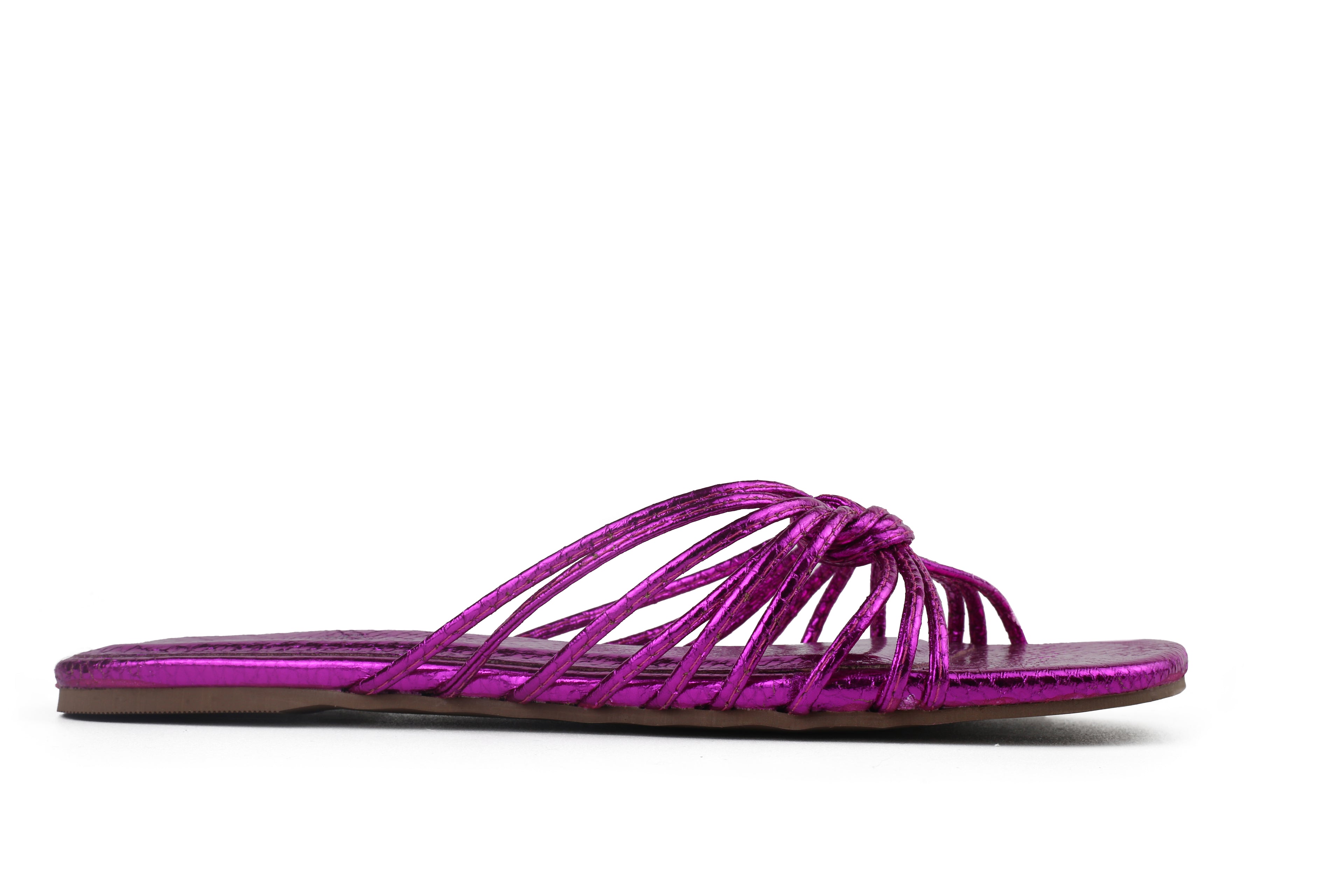 Rasteira Mommy Salto Baixo Rosa